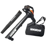 WORX - Aspirateur/Souffleur Brushless sans Fil 40V - 4Ah - WG583E & Powershare Coupe-Bordure sans Fil Alimenté par Pile Li-ION 20 V, WG163E.9 0W, 20V, Noir, Orange – Image 2