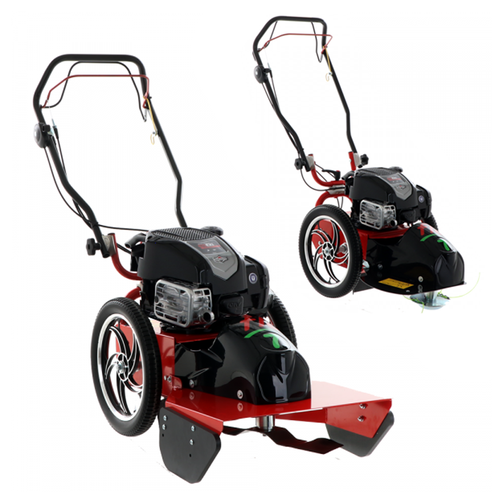 blue bird flo speed 7 bs tondeuse débroussailleuse thermique fil + lame b&s 675 exi