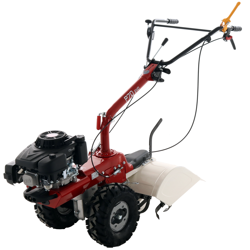 eurosystems p70 evo motoculteur à essence loncin lc1p75f 7 cv