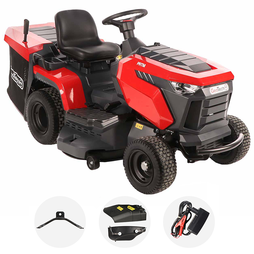 geotech pro prtm 200 1020 h cm tracteur tondeuse transmission hydrostatique bac de ramassage