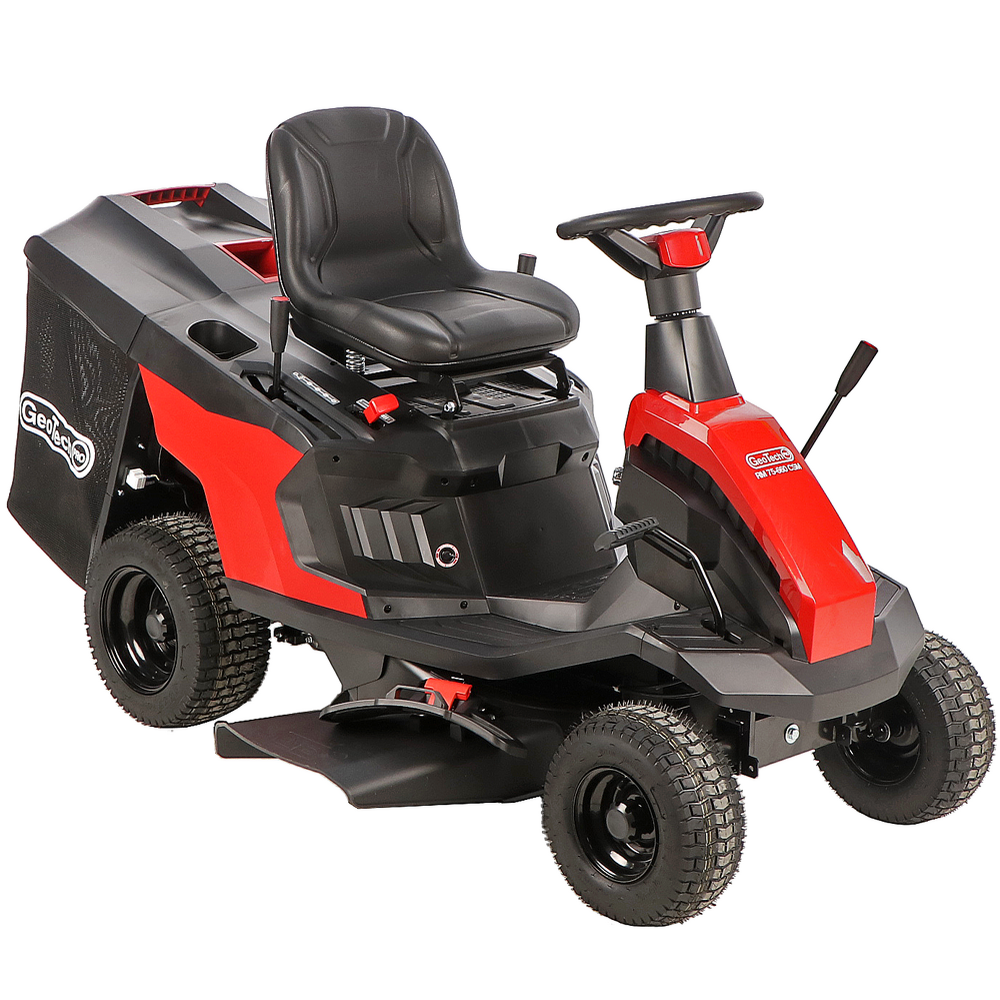 geotech pro rm 75 660 csm tracteur tondeuse mini rider coupe de 66 cm démarrage électrique