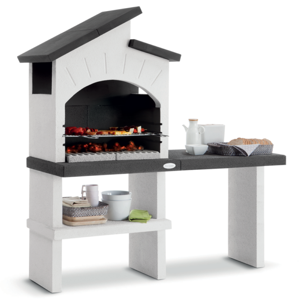 Palazzetti Ravello - Barbecue à bois et charbon en maçonnerie