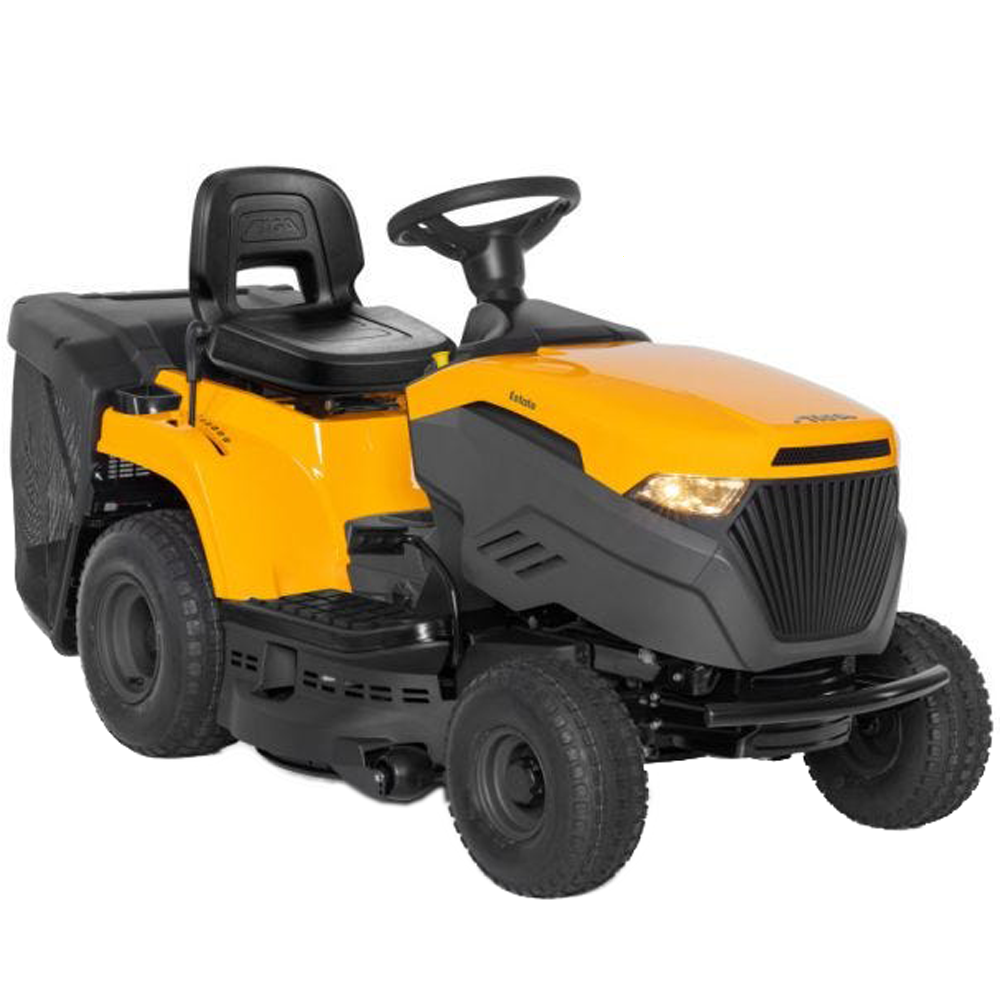 tracteur tondeuse stiga estate 384 m bac de ramassage moteur st350