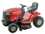 troy bilt horse 107t s tracteur tondeuse boîte continue cvt éjection latérale