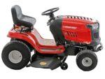 troy bilt horse 107t s tracteur tondeuse boîte continue cvt éjection latérale