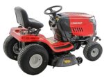troy bilt horse 107t s tracteur tondeuse boîte continue cvt éjection latérale