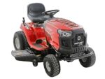 troy bilt horse 107t s tracteur tondeuse boîte continue cvt éjection latérale