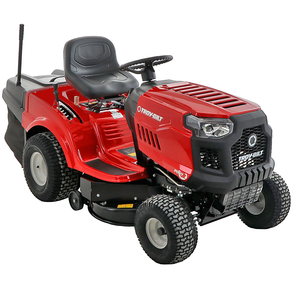 troy bilt pony 92t r select tracteur tondeuse boîte transmatic bac de ramassage