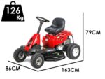 troy bilt tb 76t s tondeuse autoportée avec éjection latérale moteur de 382 cc démarrage électrique