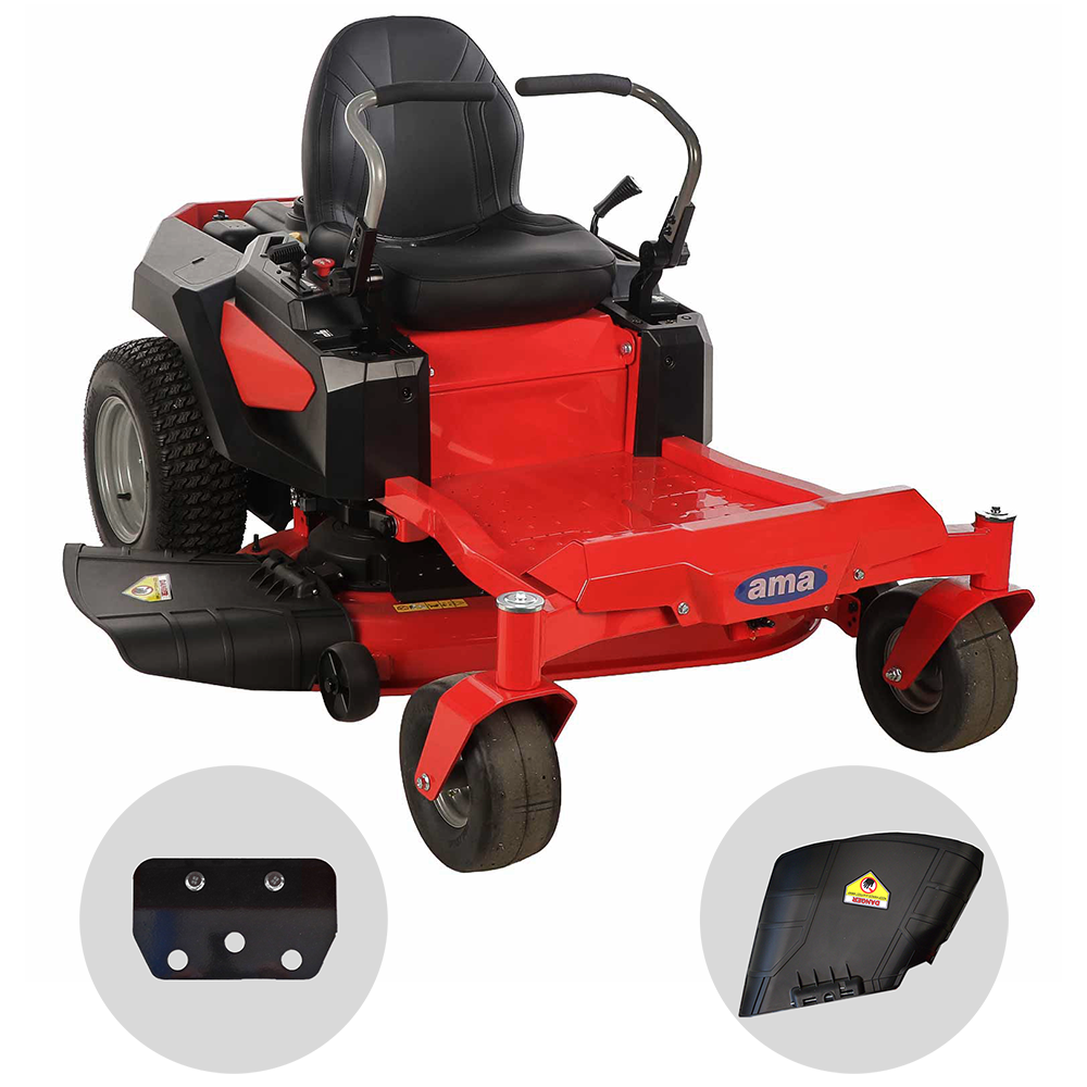 ama z turn ztr107h tracteur autoporté professionnel à rayon de braquage zéro Éjection latérale moteur 546 cm3