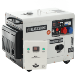 blackstone sgb 8500 d es fp groupe électrogène diesel insonorisé avec avr 6.3 kw continue 6 kw full power + ats triphasé