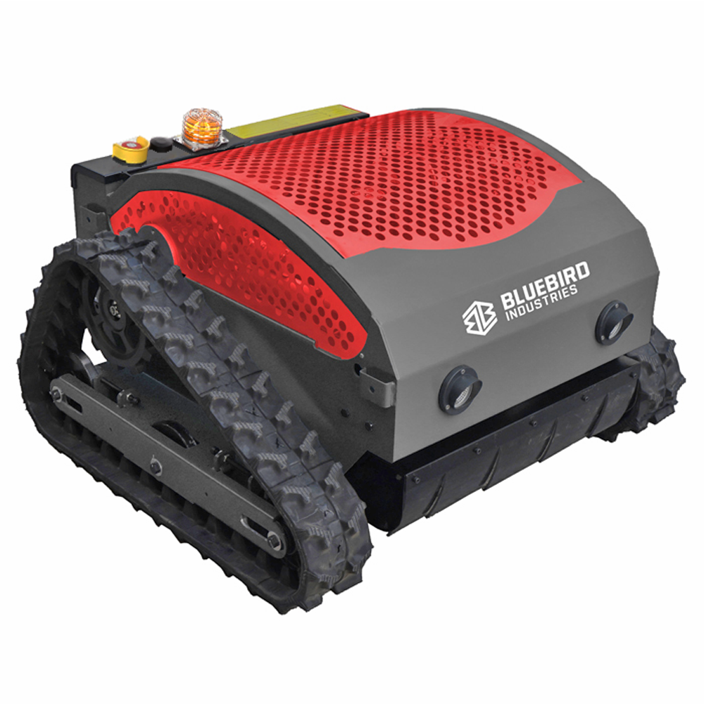 blue bird fm 24 65 robot tondeuse hybride radiocommandé