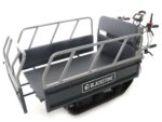 brouette à batterie blackstone tb 4500 e à chenilles caisson réglable phare