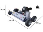 bullmach pan 150 l tondeuse débroussailleuse tractée pour quad loncin lc2v80fd