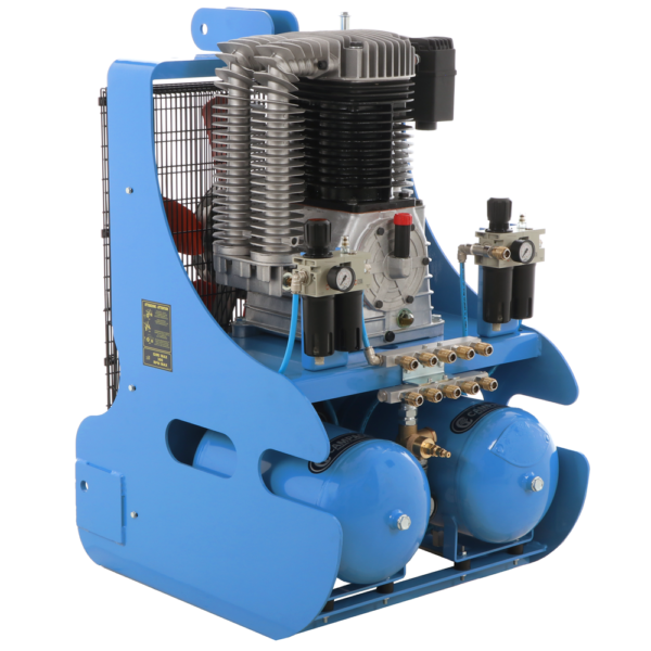 compresseur avec attelage pour tracteur campagnola pto ecoplus 1500 récolte olives et taille