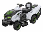 ego tr 3801 e b tondeuse autoportée à batterie avec bac de ramassage 56 v 40 ah