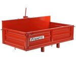 francini p 150 benne de transport pour tracteur basculante 3 ridelles ouvrables