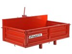 francini p 170 benne de transport pour tracteur basculante 3 ridelles ouvrables