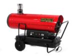 geotech idh 8000 générateur d'air chaud diesel à chauffage indirect sur chariot
