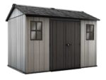 keter oakland 1175 abri de jardin avec fenêtres frontales 350x229x254 cm