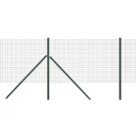 Kit clôture grillagée complète 20m - Hauteur 120cm avec piquets et accessoires