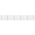 Kit clôture grillagée rigide 20 m - Hauteur 193 cm - Grillage soudé époxy