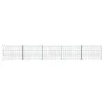 Kit clôture grillagée rigide 24 m - Hauteur 193 cm - Grillage soudé époxy