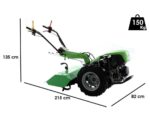 lampacrescia mgm castoro super motoculteur diesel kohler 441 cm3 12 cv