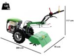 lampacrescia mgm volpino df motoculteur à essence honda gx270 9 cv