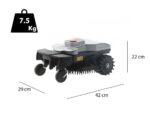 robot tondeuse wiper ike xh10r contrôle via app largeur de coupe 18 cm