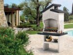 Palazzetti Procida 2 - Barbecue en maçonnerie à bois et charbon